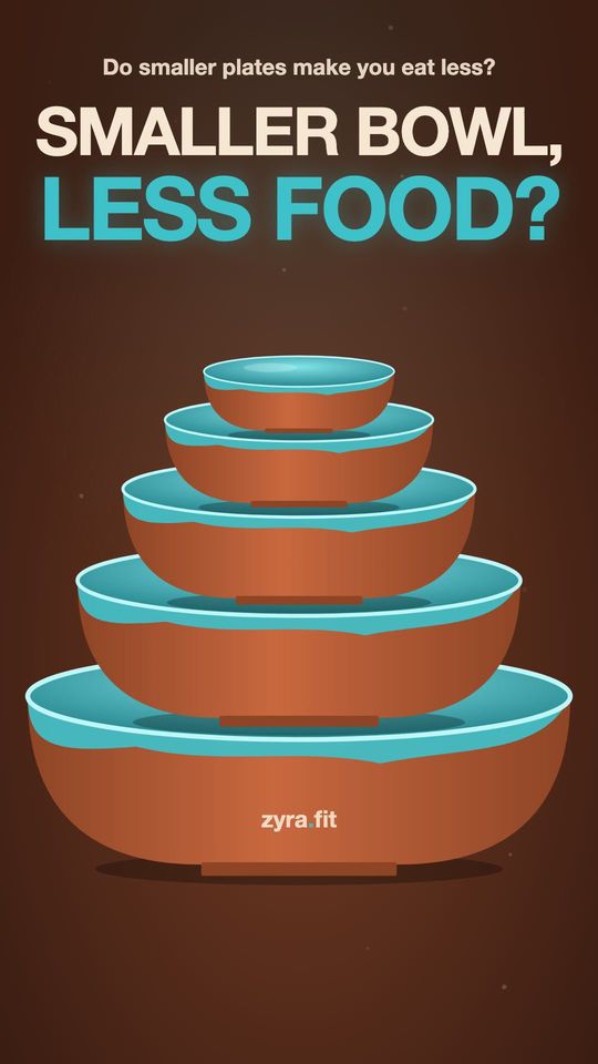 Opening frame of the Zyra film "Do smaller plates make you eat less?"