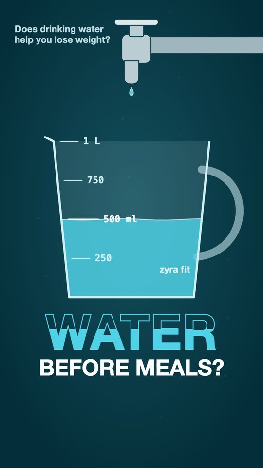 Opening frame of the Zyra film "Does drinking water help you lose weight?"