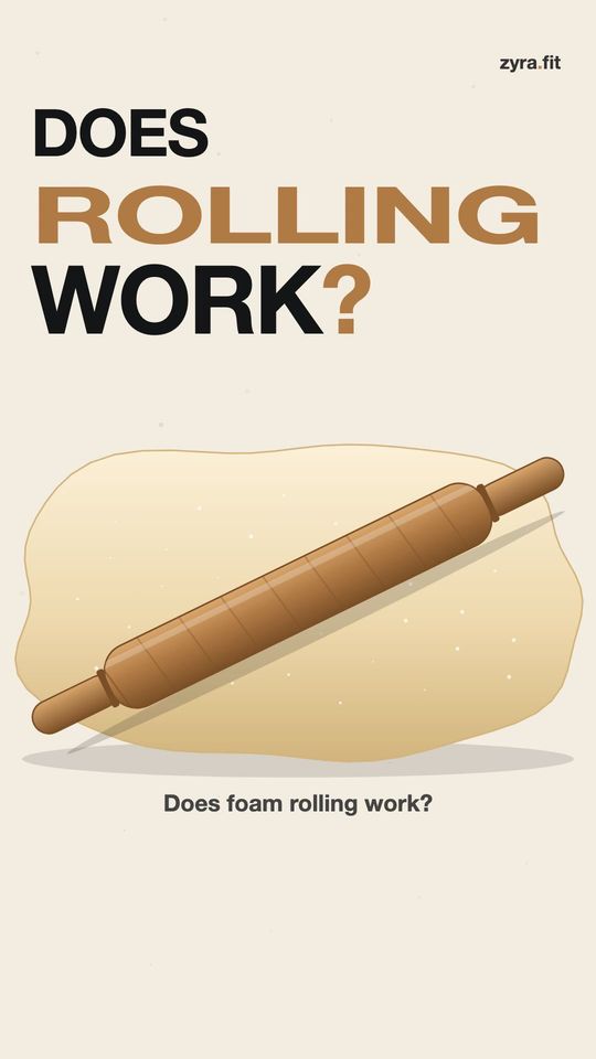 Opening frame of the Zyra film "Does foam rolling work?"