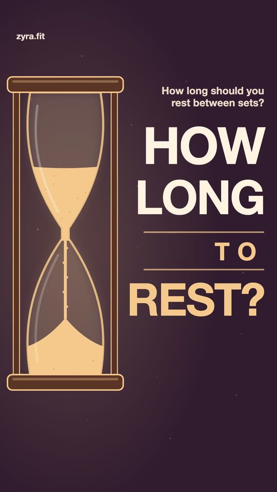 Opening frame of the Zyra film "How long should you rest between sets?"