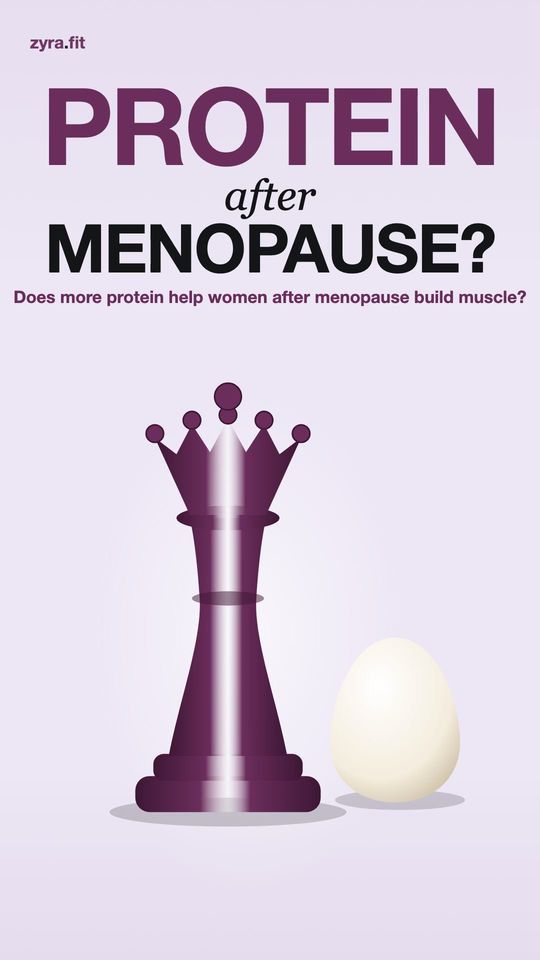 Opening frame of the Zyra film "Does more protein help women after menopause build muscle?"